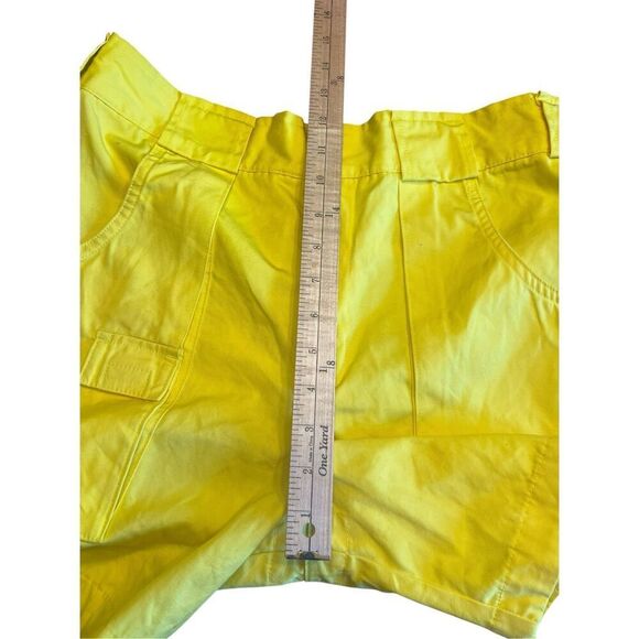 NIKE 1987 Sportswear Reissue Canvas Shorts in Yellow Men's Size Medium - Picture 5 of 6